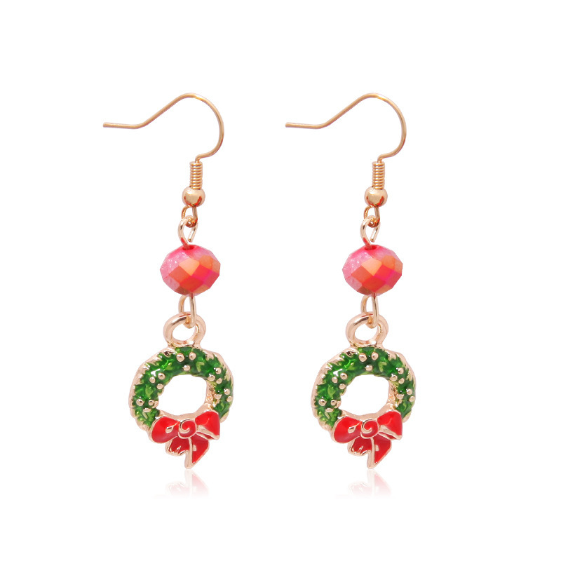 10g Weight Christmas Festival Women's Gender Cute Style Cute Drop Earrings 4