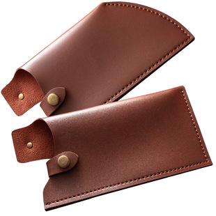 Chopper Leather Cover Leather Knife Sheath Round Old Man Knife Slice Cut Forging Artificial Leather Knife Cover Fixed Knife Library Shell