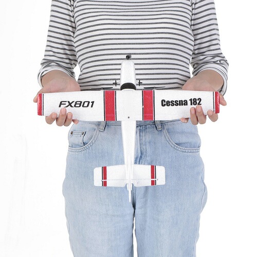 Flying Bear FX801 remote control aircraft Cessna 182 fixed wing remote control foam aircraft model aircraft toy glider