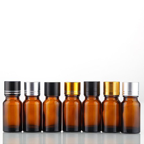 Supply 10ml brown essential oil bottle glass bottle essence bottle cosmetic refill bottle lotion bottle mixing bottle