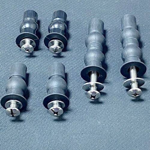Manufacturer direct sale toilet seat fixing screw rubber expansion screw toilet seat fixing bolt
