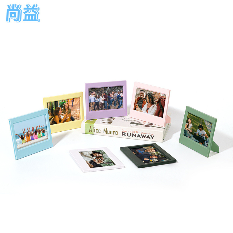 Ins Simple 5inch Polaroid Small Photo Frame Living Room Bedroom Study Hollow Photo Frame Wide/Polaroid Empty Frame