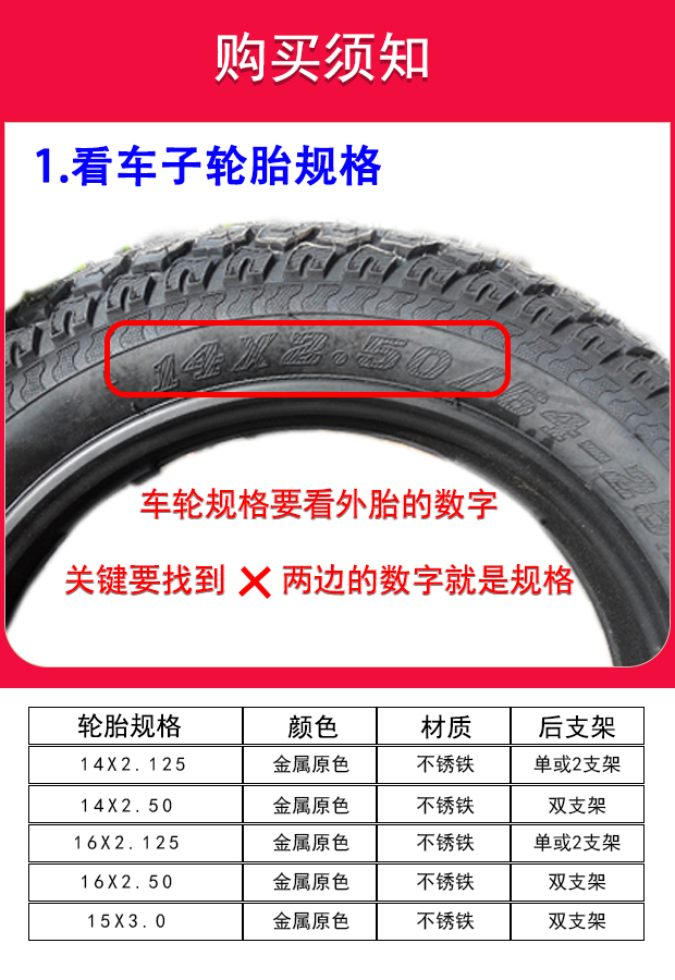 14inch 16inch Electric Vehicle Fenders Lithium Battery Bike Mudguards 2.125 Front and Rear Wheels Metal Iron Yadea Aima Simple
