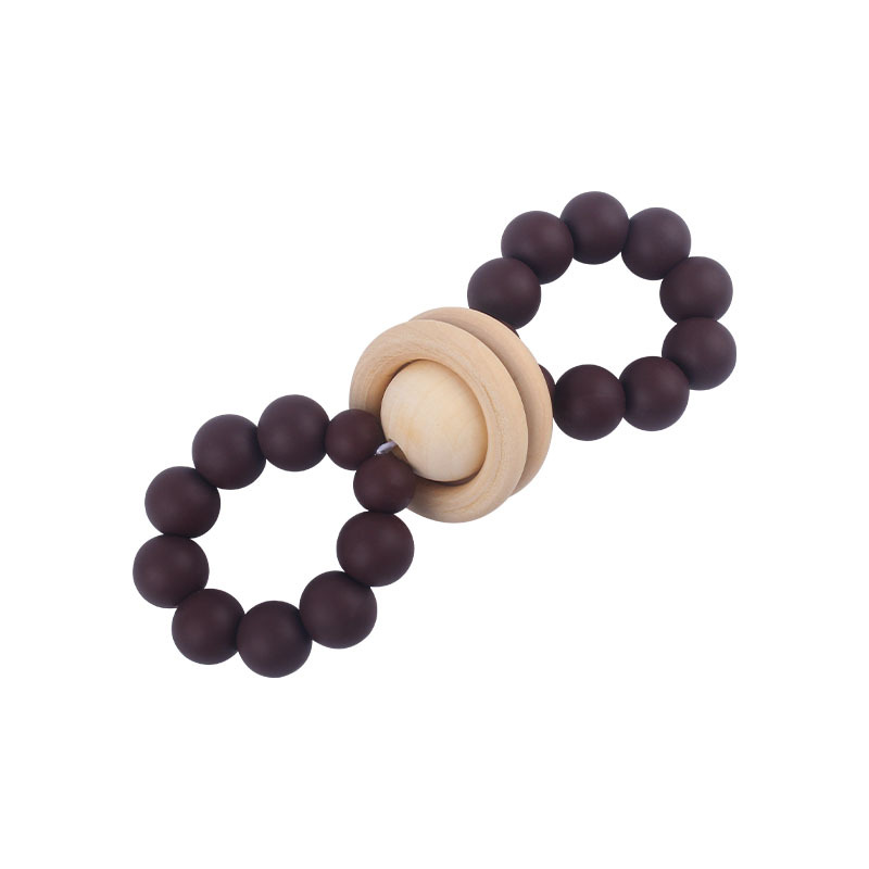 Comercio exterior nuevo en stock al por mayor bebé suministros bebé calmante silicona mordedor niños goma molar