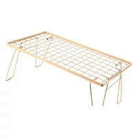 Открытый Кемпинговый стол Ironwork Spliceable Многоцветное сочетание хранения Комбинация кухонной печи Многоцелевой стол для пикника Сетка стол