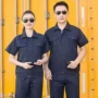 耐磨长袖短袖纯色劳保服