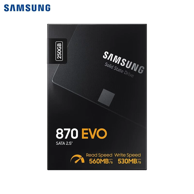 SSD 870 EVO твердотельный накопитель SATA 3.0, 2.5 дюйма