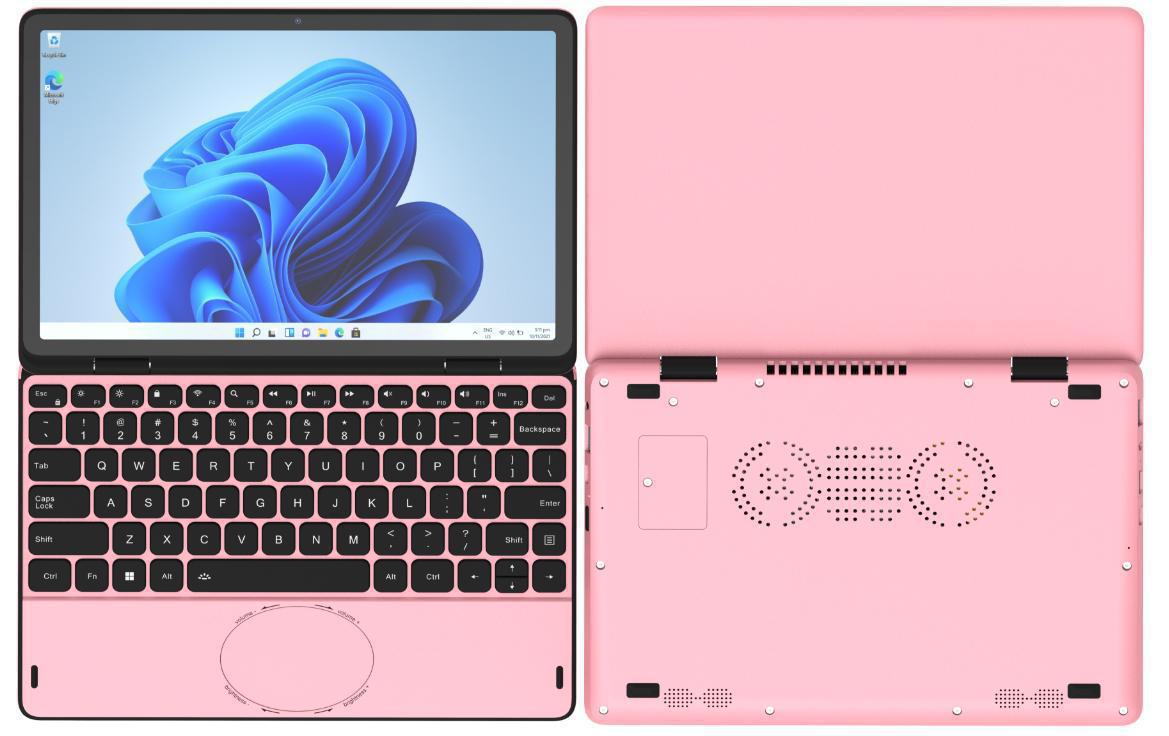 11inch n100 touch screen (yoga model) pink