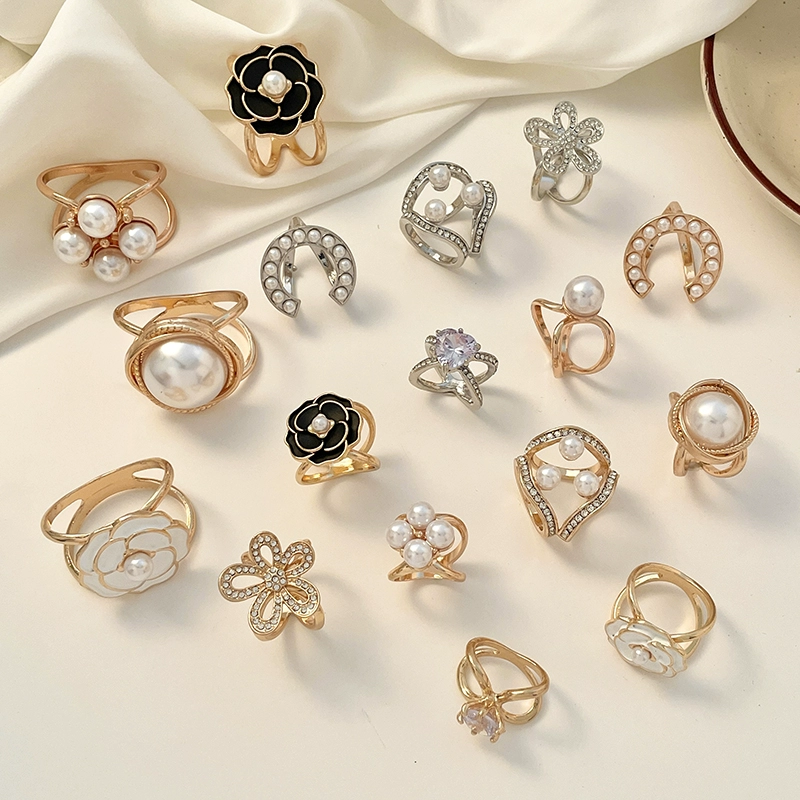 2025 новый стиль шелковое полотенце пряжка с узлом пряжка оптовая продажа платье пояс дикий орнамент женский бант розовая брошь