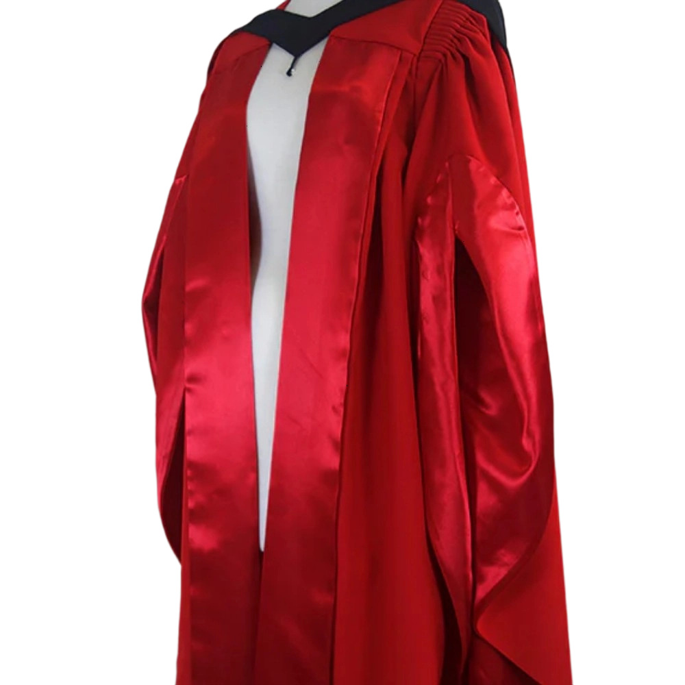 빨간색 학사복 전체 세트