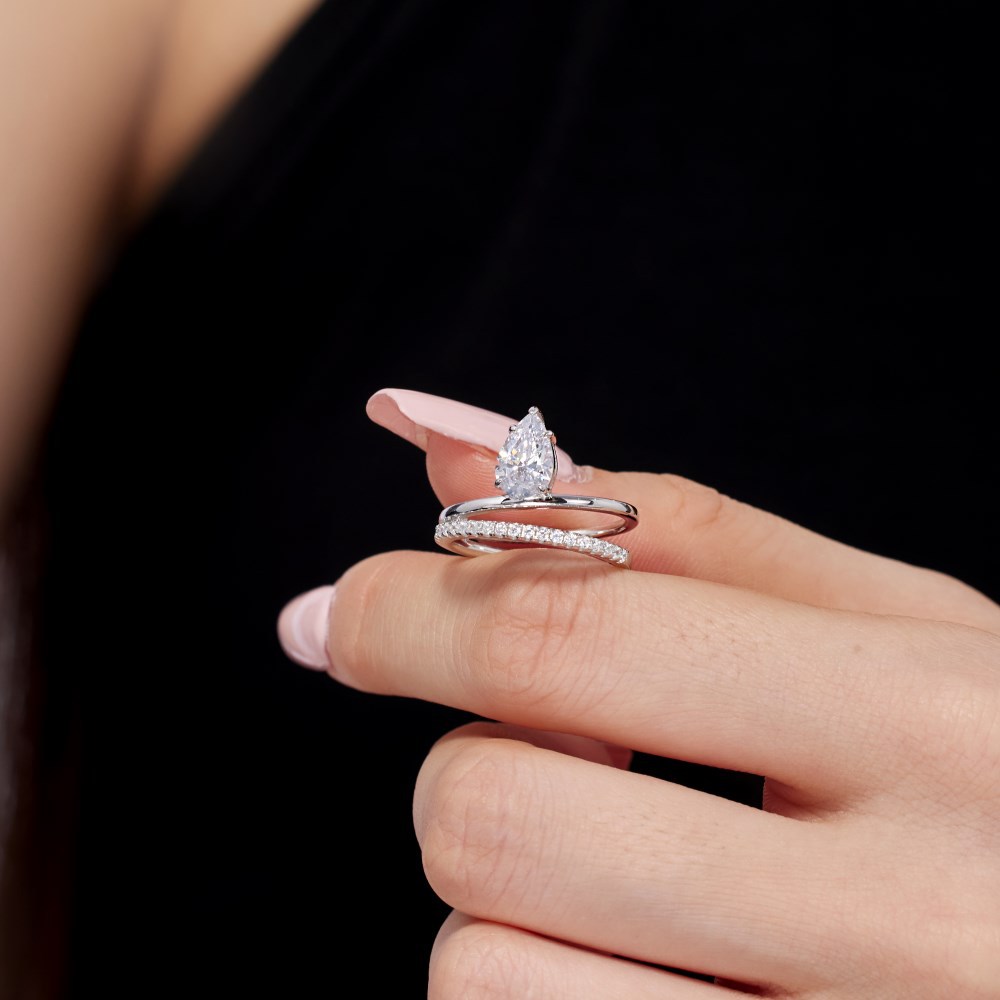 7g Weight Zircon Inlay Material Open Rings, Rings Classification 5, 9, Adjustable Ring Size 1 Piece Quantity Holiday, Daily Occasion 925 Sterling Silver Material Heart Shape Pattern Women's Gender Plating, Inlay Design Basic, Simple Style, Classic Style Style 925 Sterling Silver Zircon Heart Shape Open Rings Rings 52