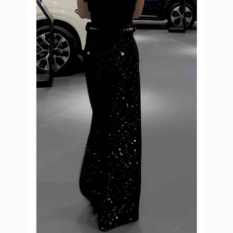 2024 взрывные осенние и зимние новые прямые брюки