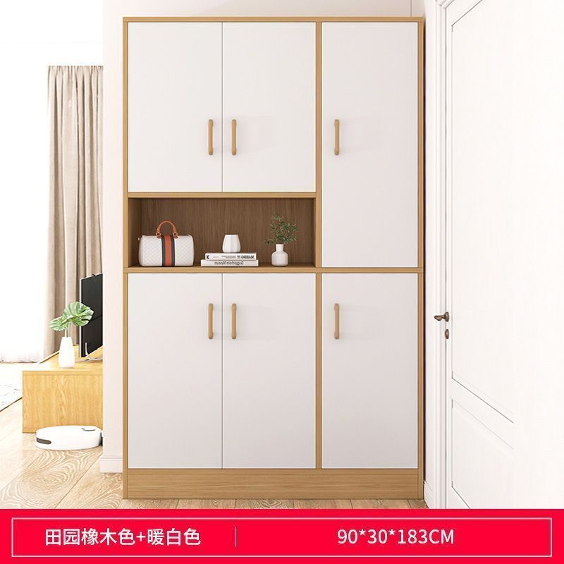 鞋柜家用门口玄关柜北欧风储物柜轻奢进门入户大容量简约现代鞋架|undefined