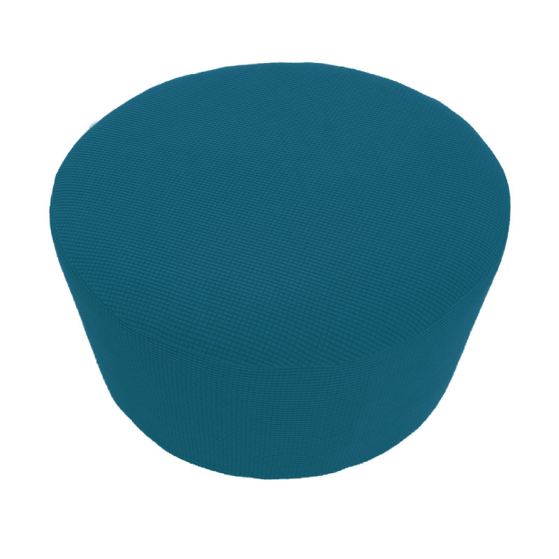 Cross-border Thickened Elastic Round Foot Cover All-inclusive Dustproof Washable Low Stool Cover Sofa Cover Protective Cover