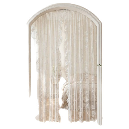 Cortina francesa com estampa floral para sala e quarto_voghion.com