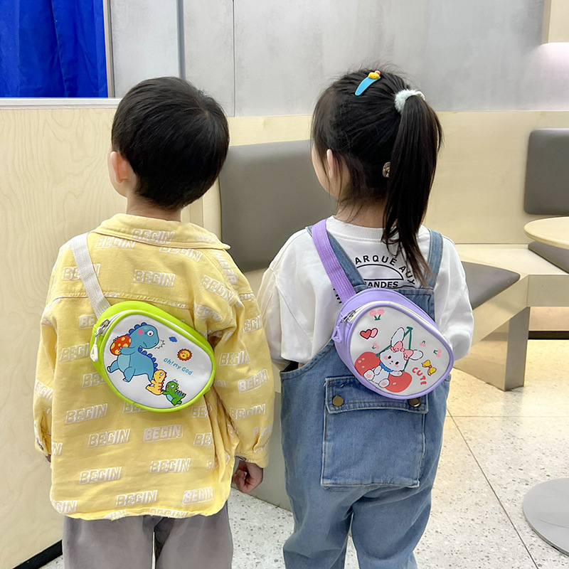 Nuevos productos transfronterizos mochila de jardín de infantes bonita conejo dinosaurio mochila para niños, mochila ligera y cómoda para niños y niñas