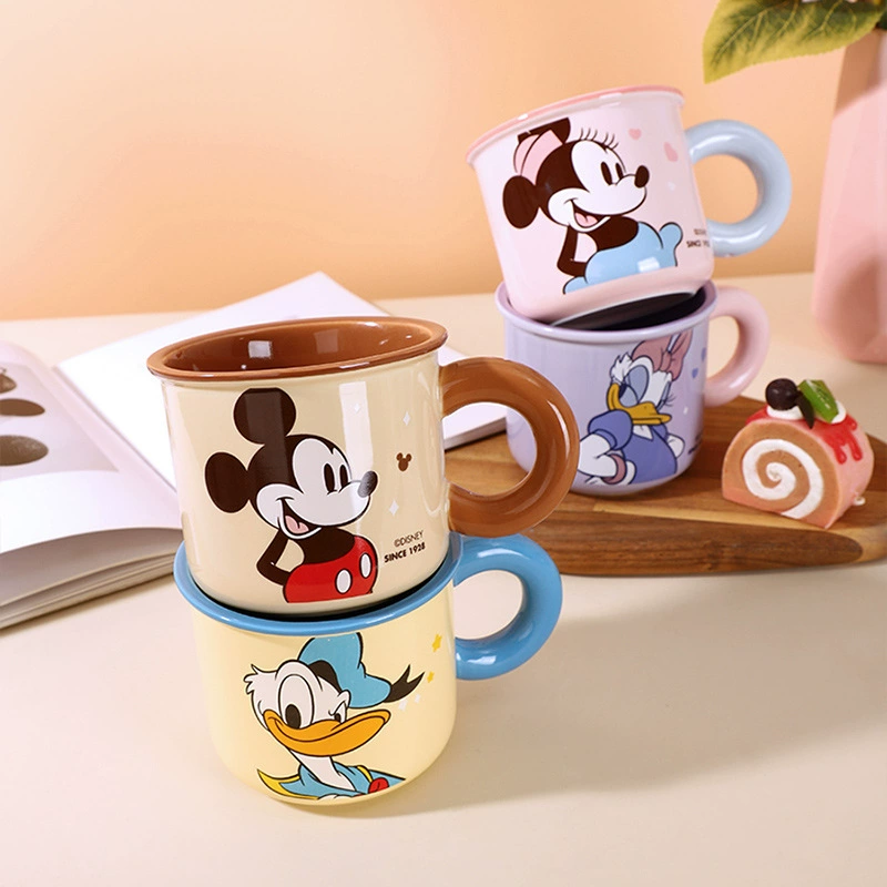 Mug (Disney) 410 ml, ceramic cartoon design with rounded handle
