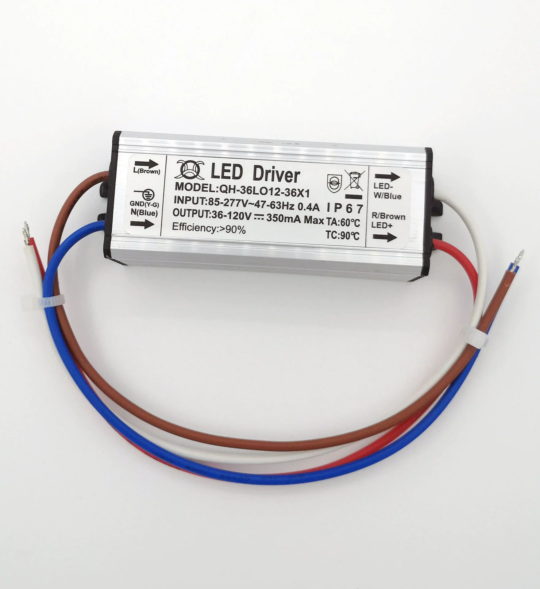 None Flash QH-36LO12-36X1 0.3A Waterproof Road Volume Light Gas Light 20-36WLED Hengli Power Supply
