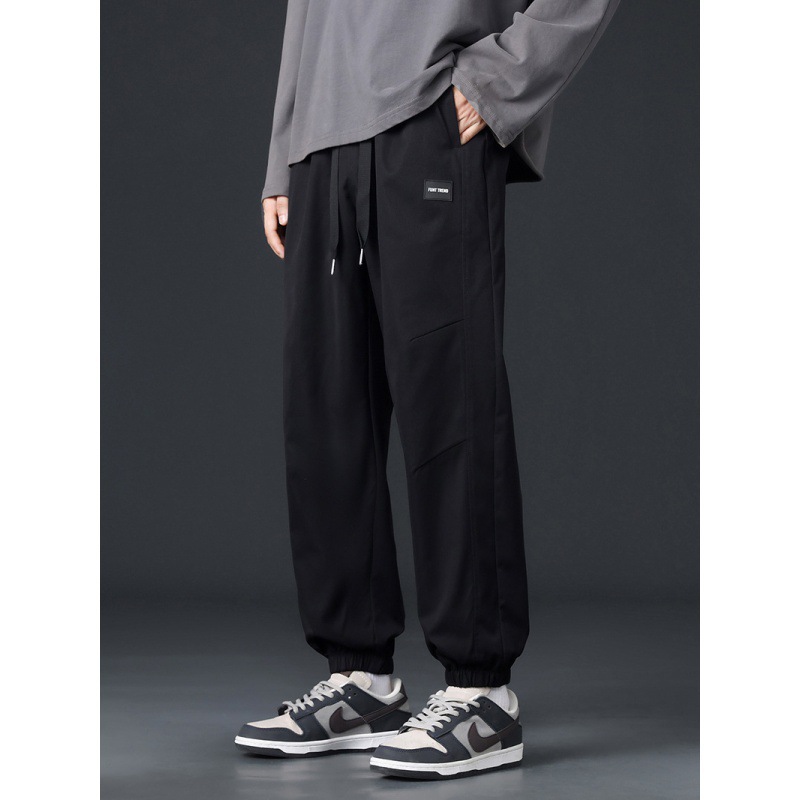 Pantalones de hombre primavera y otoño estilo americano de moda universal suelto y cómodo chaqueta deportiva, pantalones casuales para hombres