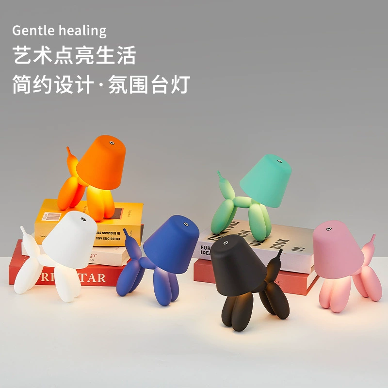 Трансграничный новый стиль спальни прикроватная лампа светодиодная лампа зарядка креативные светильники атмосферные светильники