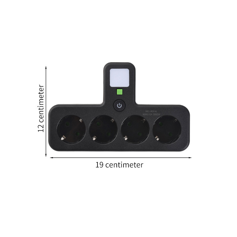 Red de comercio electrónico transfronterizo en línea de dos yuanes de estilo europeo estándar europeo de dos pines de conversión de socket de conversión de Oriente Medio