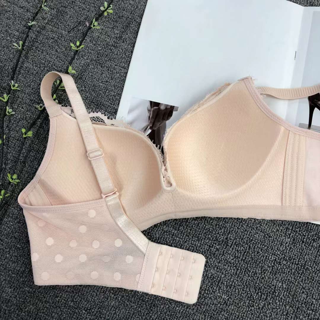 Alta calidad tres breasted ajustable push up mama colección cómodo sin hilos ropa interior delgada sujetador de las mujeres