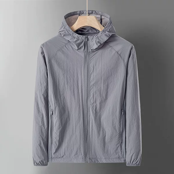 Ice Silk Sun Protection Clothing Men's 2025 New Summer Outdoor UV Protection Thin Fishing Clothing Jacket Women's Upf50