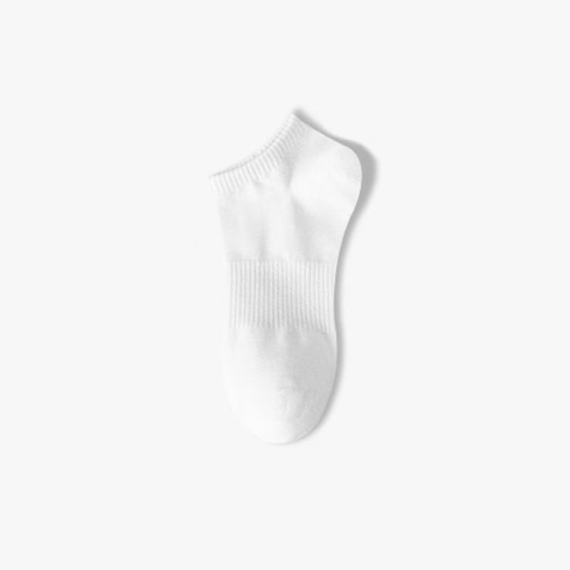 Calcetines Zhuji desechables primavera y verano calcetines deportivos casuales blancos puros para hombres y mujeres calcetines antiolores absorbentes de sudor de marea calcetines para hombres al por mayor