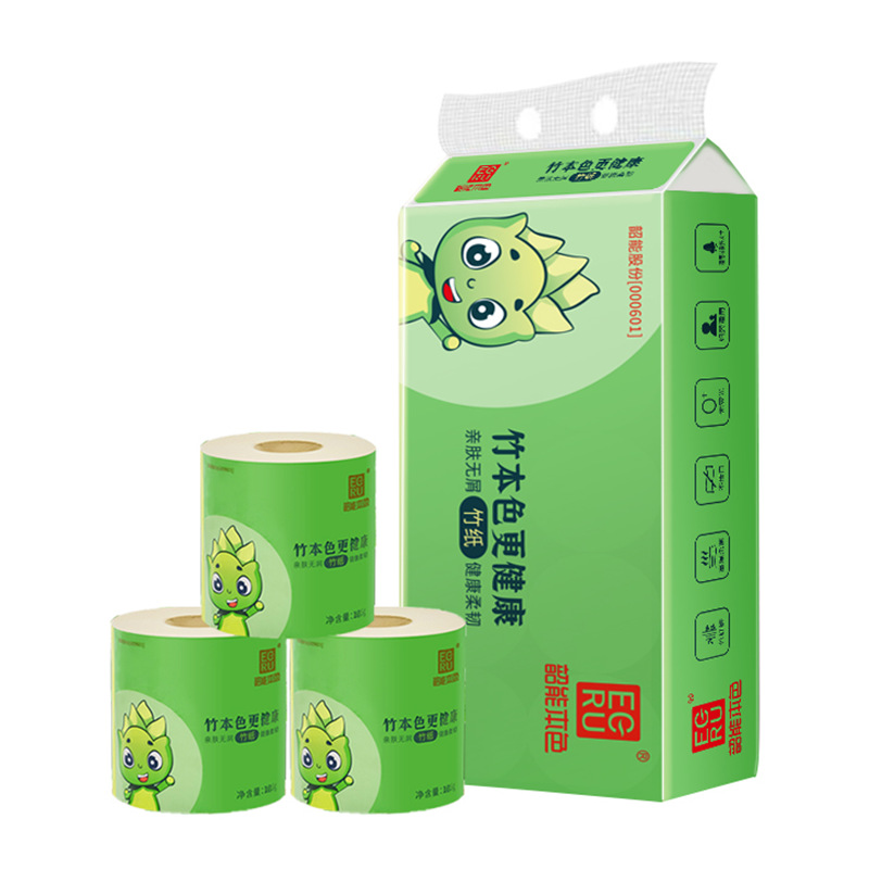 Shaoneng True Color 18 paquetes grandes de papel de pulpa de bambú, papel de dibujo, papel de tejido facial, papel higiénico, papel para el hogar, caja completa de servilletas