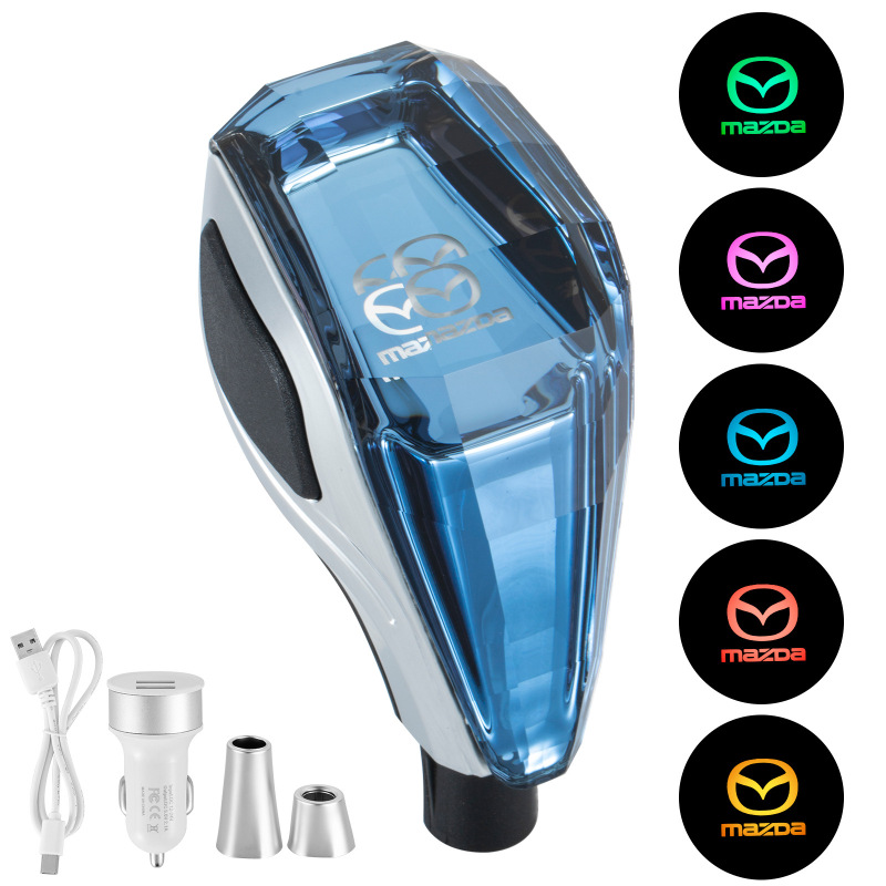 Accesorios de automóviles para Toyota Mazda Mitsubishi Crystal Gear Handle Head Head Lighting Gear Head image 9