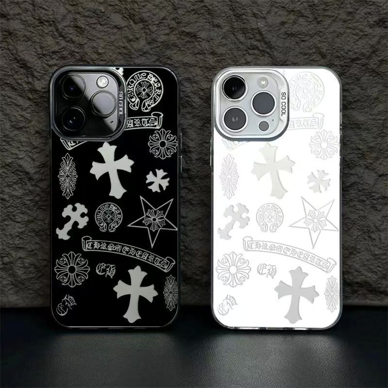 酷炫十字架适用iphone17手机壳苹果15pro暗黑14潮牌16promax个性