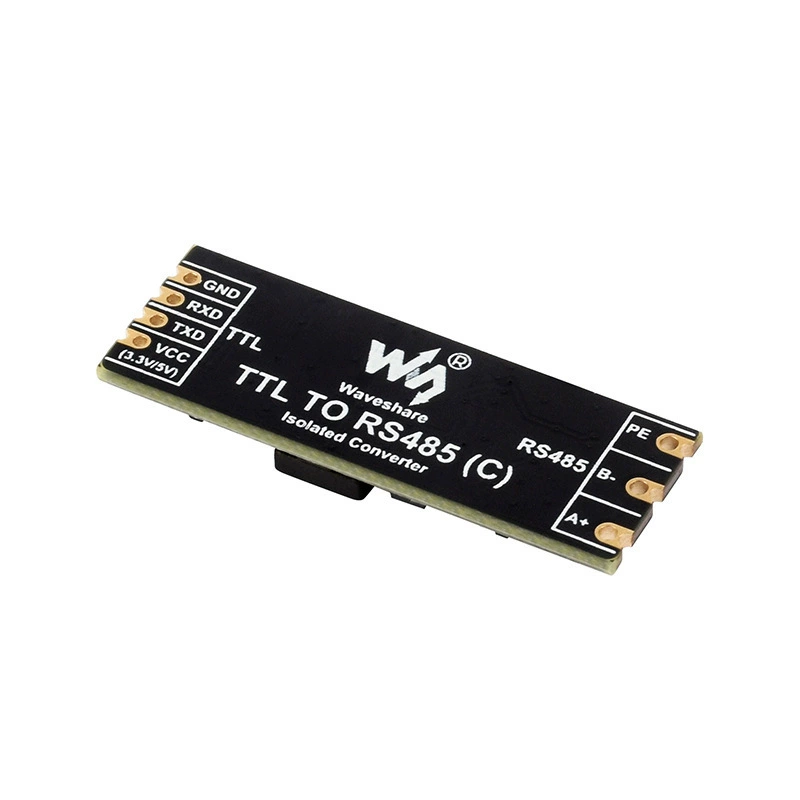 微雪 TTL to RS485 serial communication module, bidirectional converter, electrical isolation, half-duplex communication