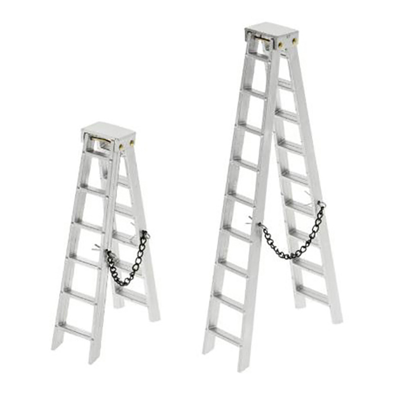 1:10 Scale Simulation Climbing Car Accessories Plastic Ladder Decoration for Axial SCX10 90046 RC4WD D90 T