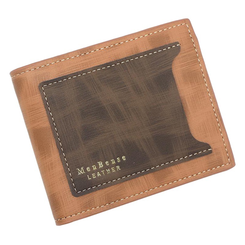 Cartera de los nuevos hombres personalizada de los hombres de la bisagra de la cartera de moda de los hombres de impresión