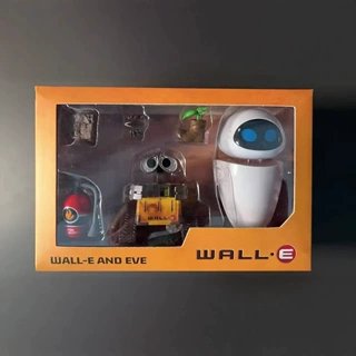 Wall.E 机器人总动员 瓦力机器人 伊娃 套装盒装手办公仔模型跨境