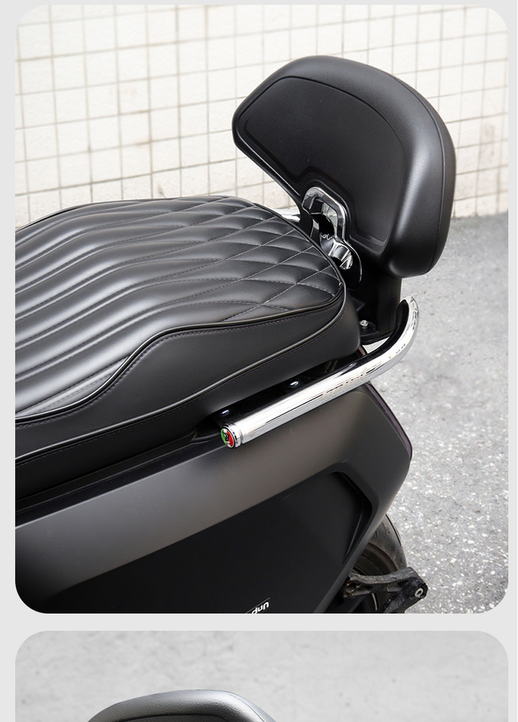 Suitable for Niu Nxt/Nx/Nxl Integrated Seat Models, Universal Modified Rear Backrest, Widened and Thickened Rear Seat Cushion