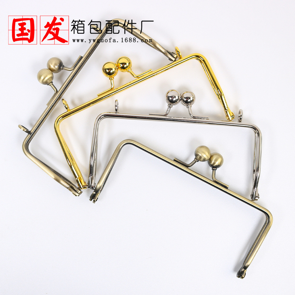 Nuevo producto: 8CM 13CM cuadrado bisagra de alambre accesorios de bolsas de regalo de noche accesorios de bolsas de fijación accesorios de bolsas