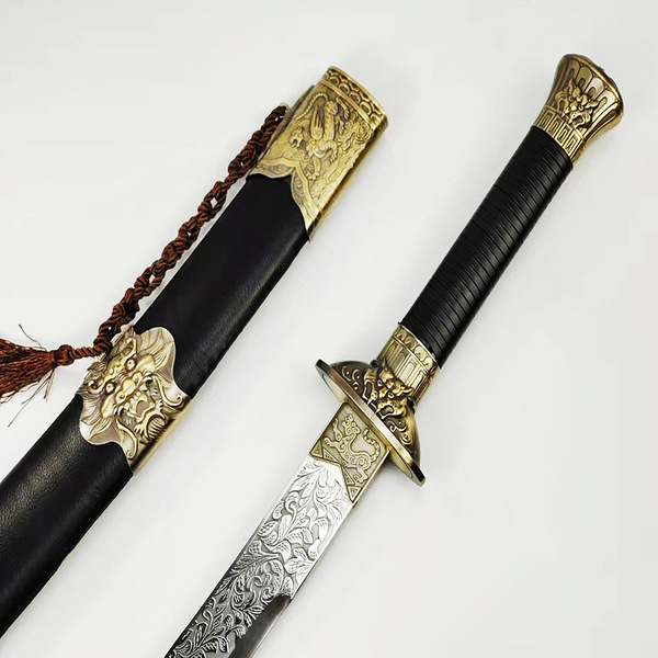 Metal Cold Weapon Tiger Head Sword Sword Unknown Blade Film and…