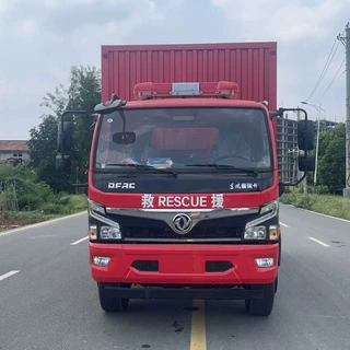指挥车前四后八厢式货车货物运输车消防宿营车东风应急物资救援车