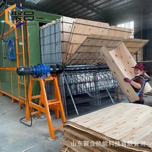 加工定制隧道式單板烘干房 大型木材烘干設備 隧道式木板烘干機