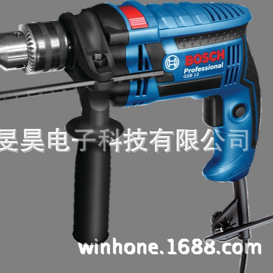 德国BOSCH博世GSB13 冲击钻多功能家用两用冲击电钻手枪钻