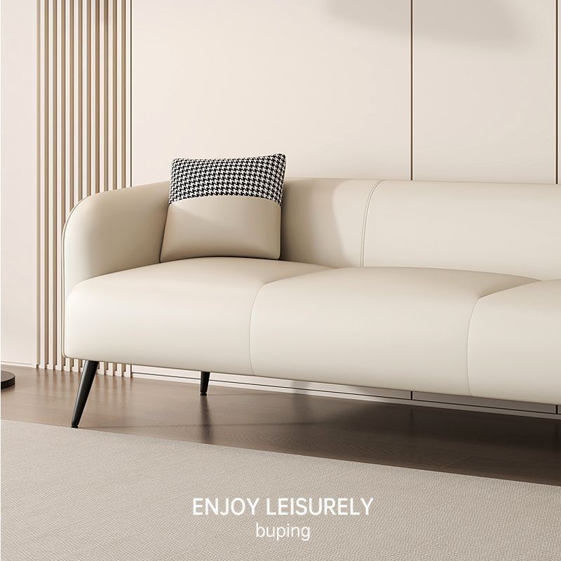 Nordic Small Apartment Sofa Rental House Living Room Bedroom Apartment Modern Simple Double Three Person Internet Celebrity Small Sofa