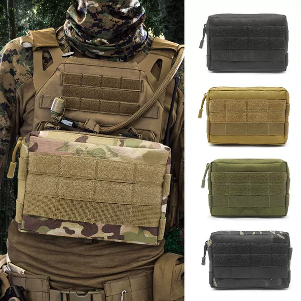 Outdoor Tactical EDC Toolkit Accessory Bag Tactical Camouflage Waist Bag Coin Purse Mobile Phone Bag Accessory Commuter Bag