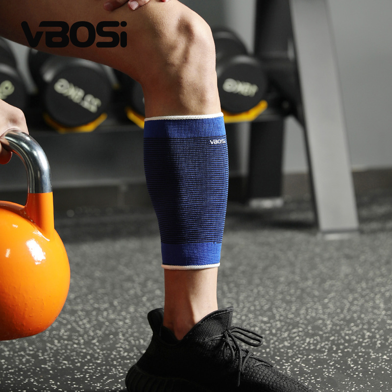 Sports Leg Protectors, High-Elastic Knitted Breathable Compression Outdoor Running and Football Calf Protectors, Sports Protective Gear Manufacturers Wholesale