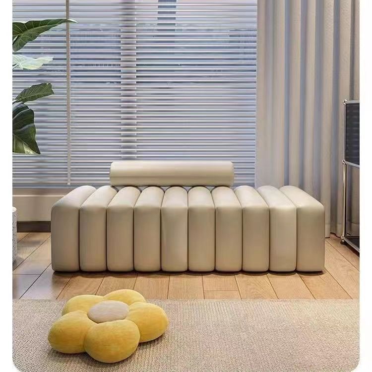 Fábrica directa de puertas de cambio de zapatos taburete nuevo pequeño diseño de casa sala de estar taburete de sofá creativo