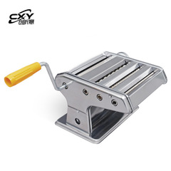 Household small multifunction manual noodle machine, separate two-blade dough roller, dumpling and wonton wrapper manual pasta maker