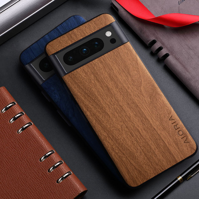 For Google Google Pixel 8 Pro Google 7A 6A fashion interlaced wood grain phone case For Google Google Pixel 8 Pro Google 7A 6A fashion interlaced wood grain phone case