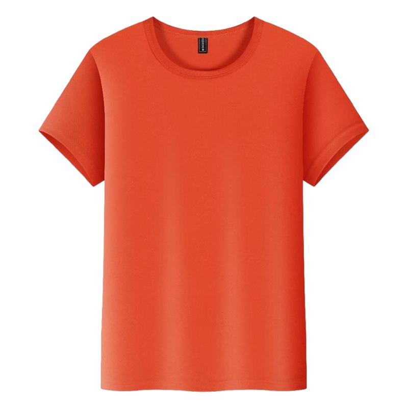 De alta gama de seda de hielo de secado rápido cuello redondo Camiseta logotipo personalizado publicidad camisa cultural camisa polo ropa de trabajo personalizada al por mayor