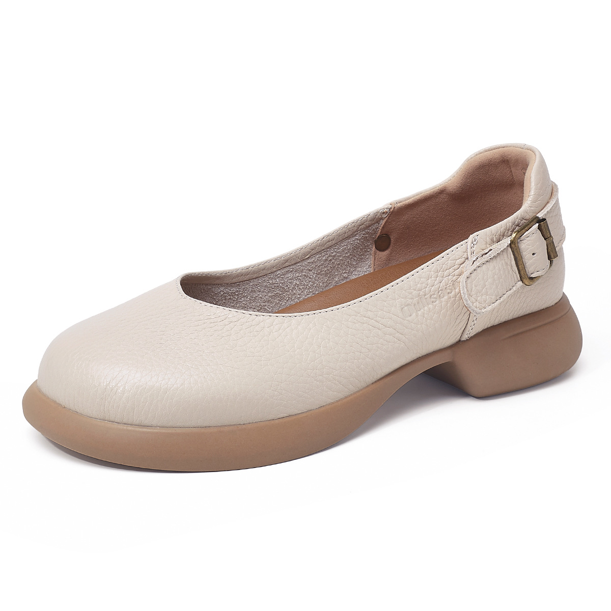 베이지(두꺼운 굽)