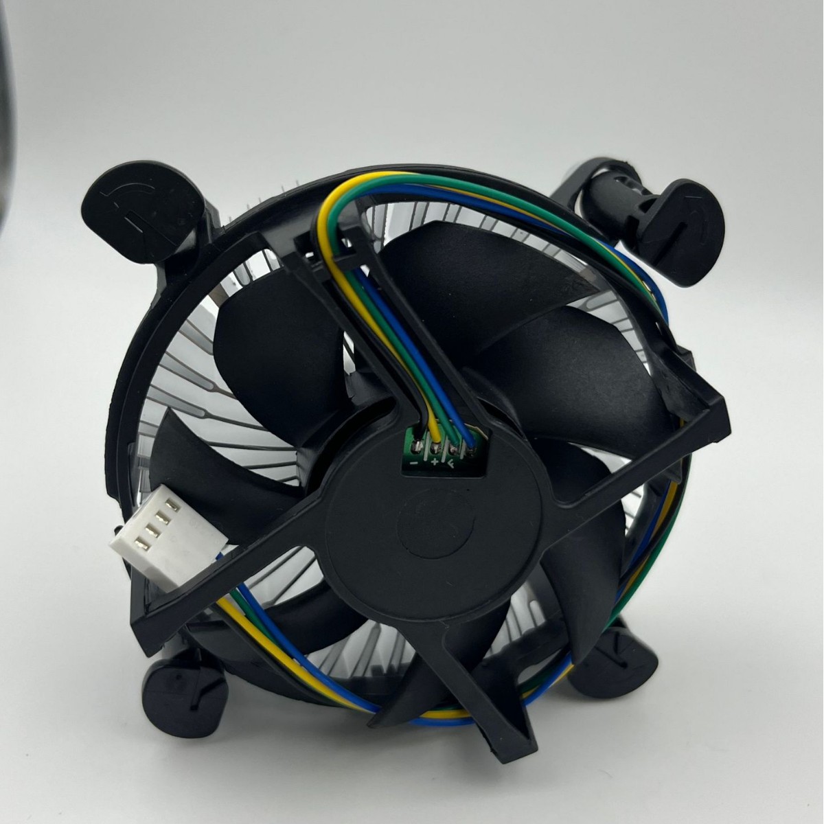 Fábrica directa 115X computadora de escritorio cpu radiador pegado 775 B75 B85 ventilador de aluminio